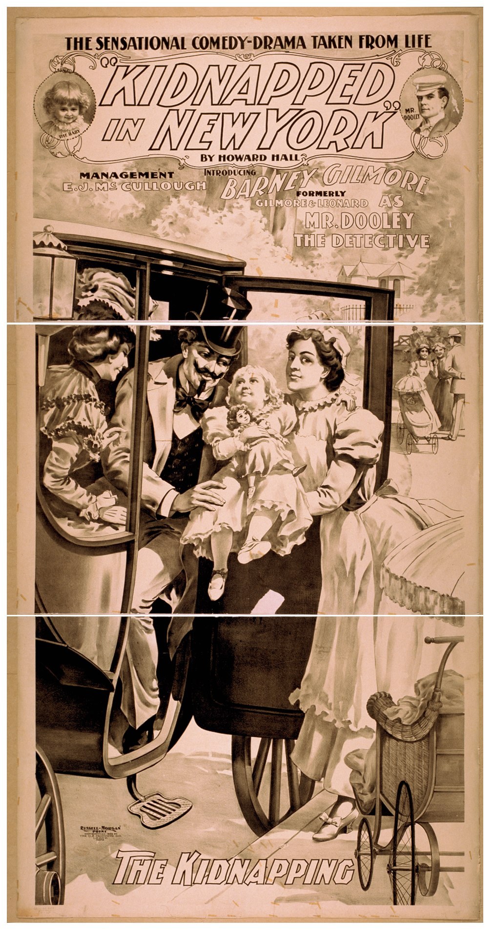 Plakat für den Film "Entführt in New York", das eine Gruppe besorgter Menschen in einem Fahrzeug unter einem ged├Ąmpften, traurigen Farbschema zeigt.