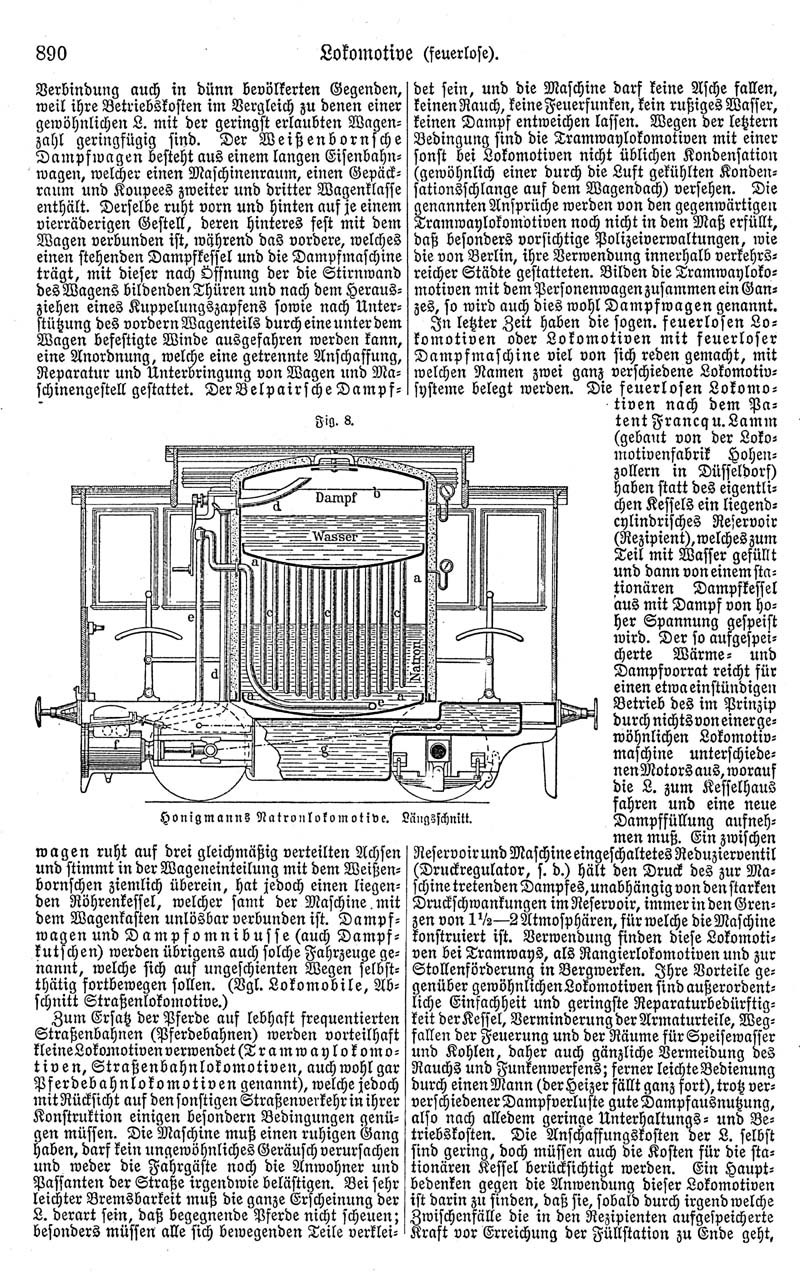 Ausführliches Schema einer Automotor aus deutscher Patent 890,000,000, das Komponenten wie Kolben und Ventile zeigt.
